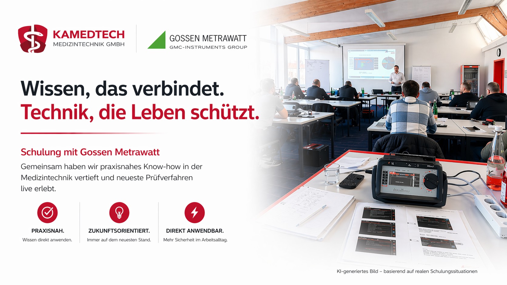 Schulung bei Kamedtech