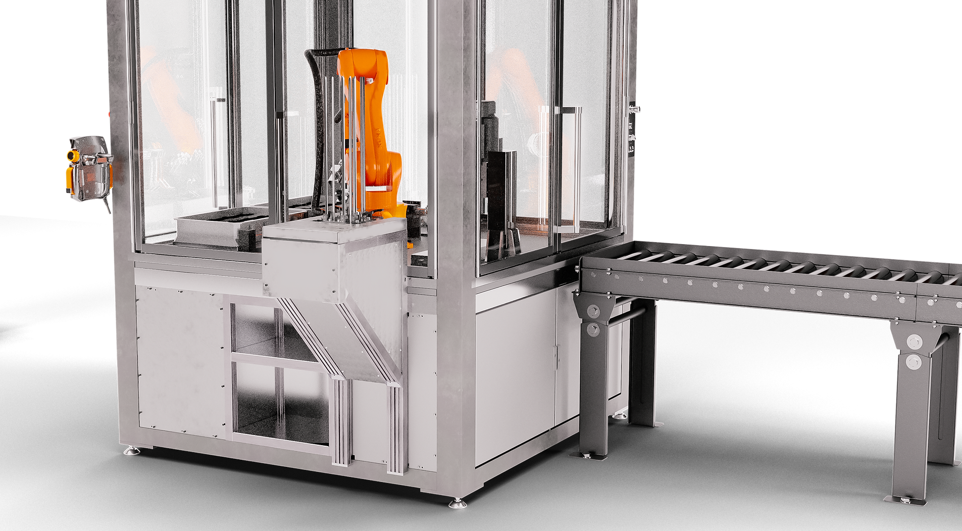 Roboterzelle Metallverarbeitung