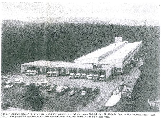Produktionshalle 1973