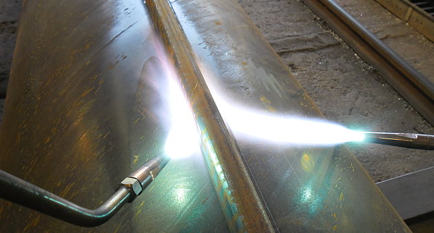 Flame-cut parts