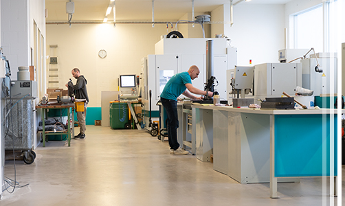 Team und Produktion in Aarwangen