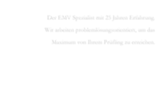 Prüfraumvalidierung
