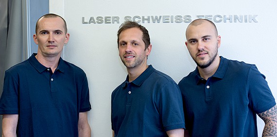 Das Team von LST Laser Schweiss Technik