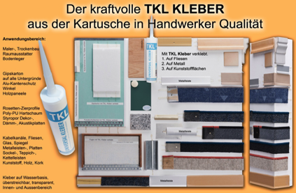 Anwendungsbeispiele TKL Universal-Kleber
