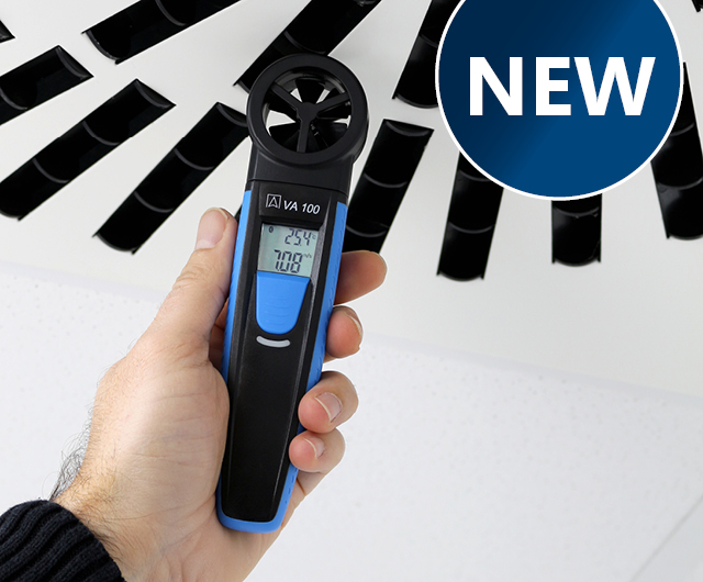 Schaufelrad-Anemometer VA 100