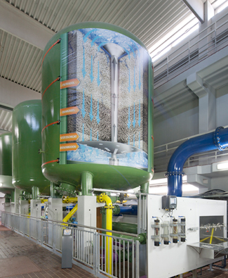 Disinfection of water treatment plants