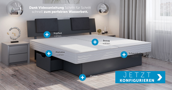 Online-Konfigurator zur selbstständigen Bettauswahl