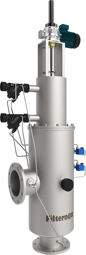 Automatisch selbstreinigender Wasserfilter