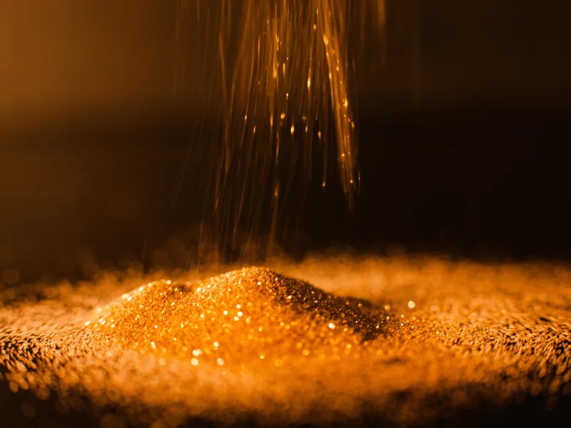 Goldstaub-Rückgewinnung