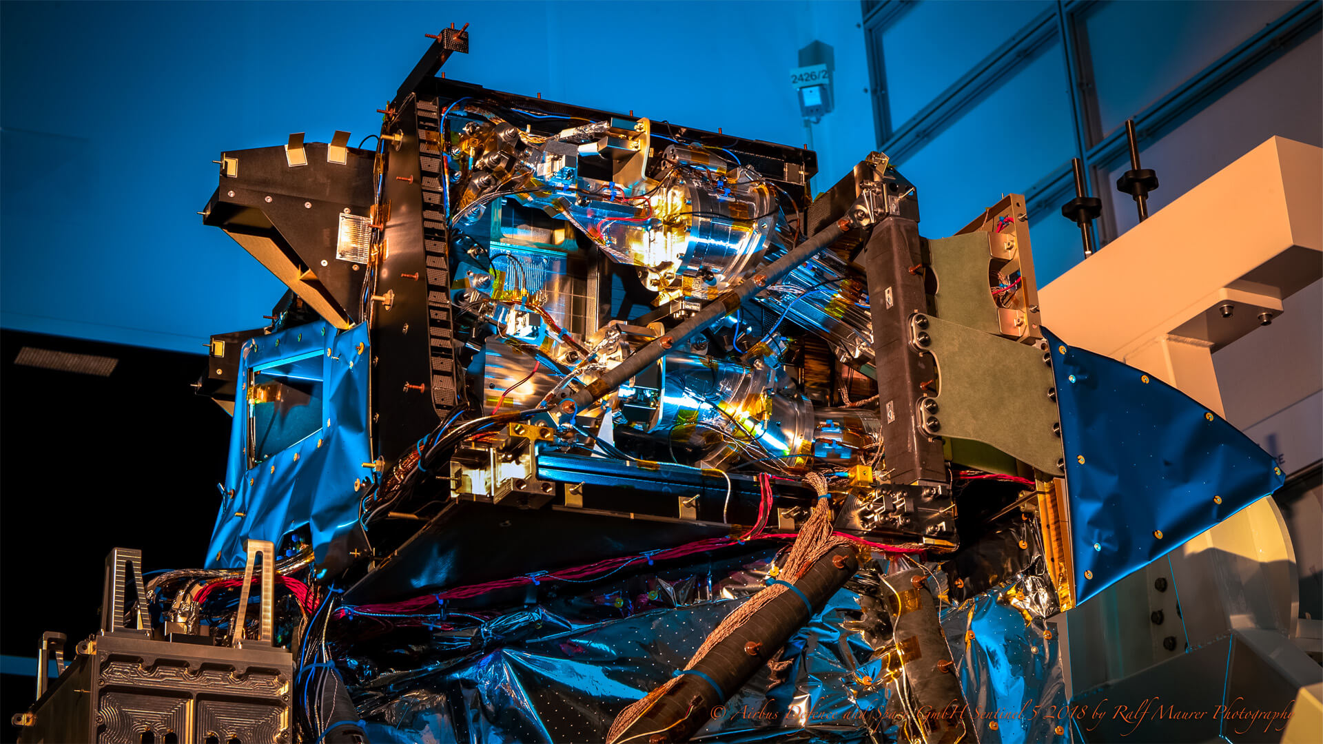 Sentinel-5 IOMSR Instrumentenstruktur