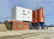 Concrete mixing plant Handrup