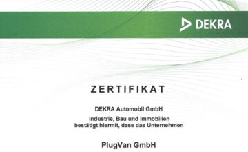 DEKRA-Zertifikat für das Beladekonzept