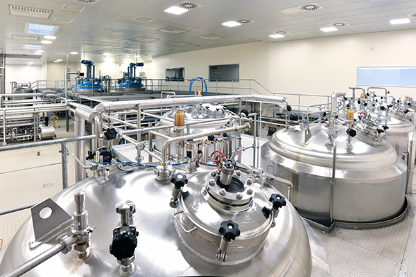 Trenntechnik für Chemie- und Pharmaindustrie