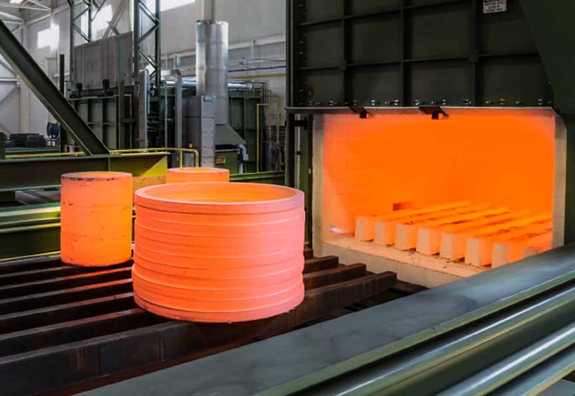 Material-Handling-Systeme für Wärmebehandlung