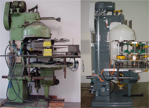 Generalüberholte Maschine mit neuen Werkzeugen