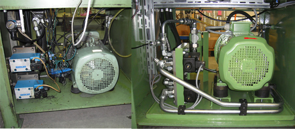 Überholte Maschine nach Neu-Elektrifizierung