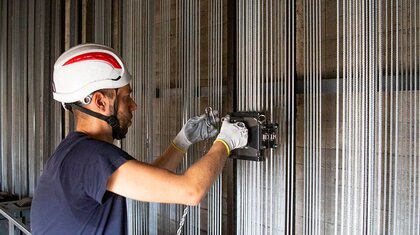 Magnetinduktive Seilprüfung (MRT) vor Ort
