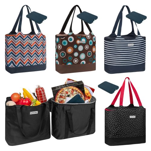 2-in-1 Einkaufstasche + Kühltasche + Kühlakku
