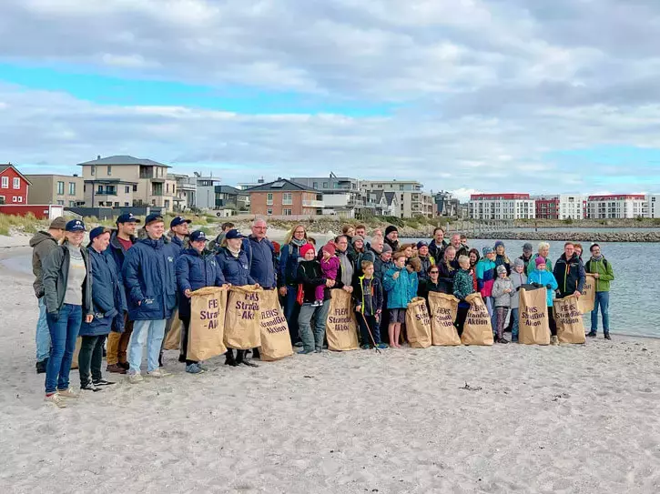 FLENS StrandGut-Reinigungsaktion in Olpenitz