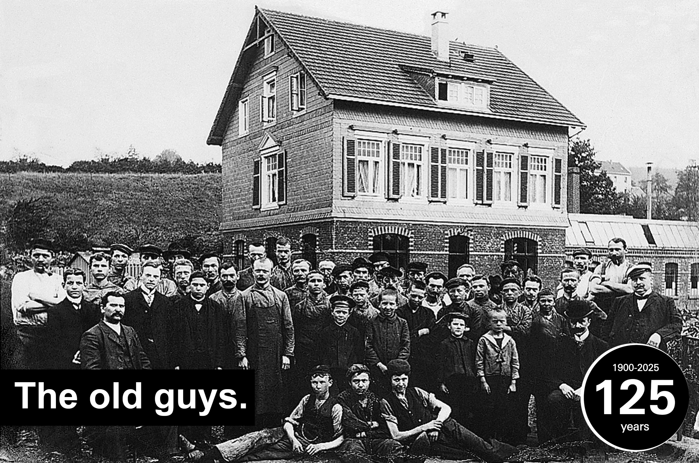 Belegschaftsfoto 1906/1907