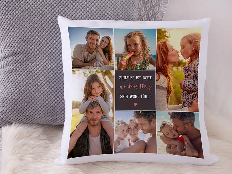 Photo cushion 40 x 40 cm