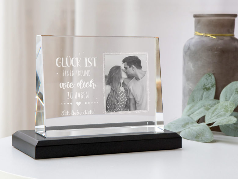 Glass photo (3D inner-glass engraving)