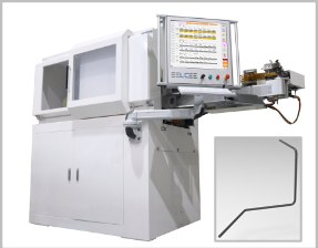 Biegemaschine beim Formen einer 3D-Preform
