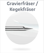 Gravier- und Kegelfräser