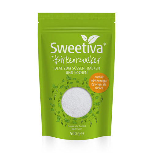 SWEETIVA Birkenzucker Doybag 500 g