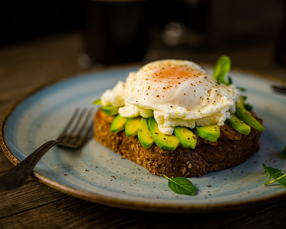 Avo-Toast mit WÜRZSTOFF