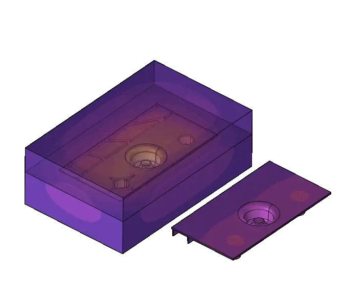 Temperatursimulation Druckgusswerkzeug