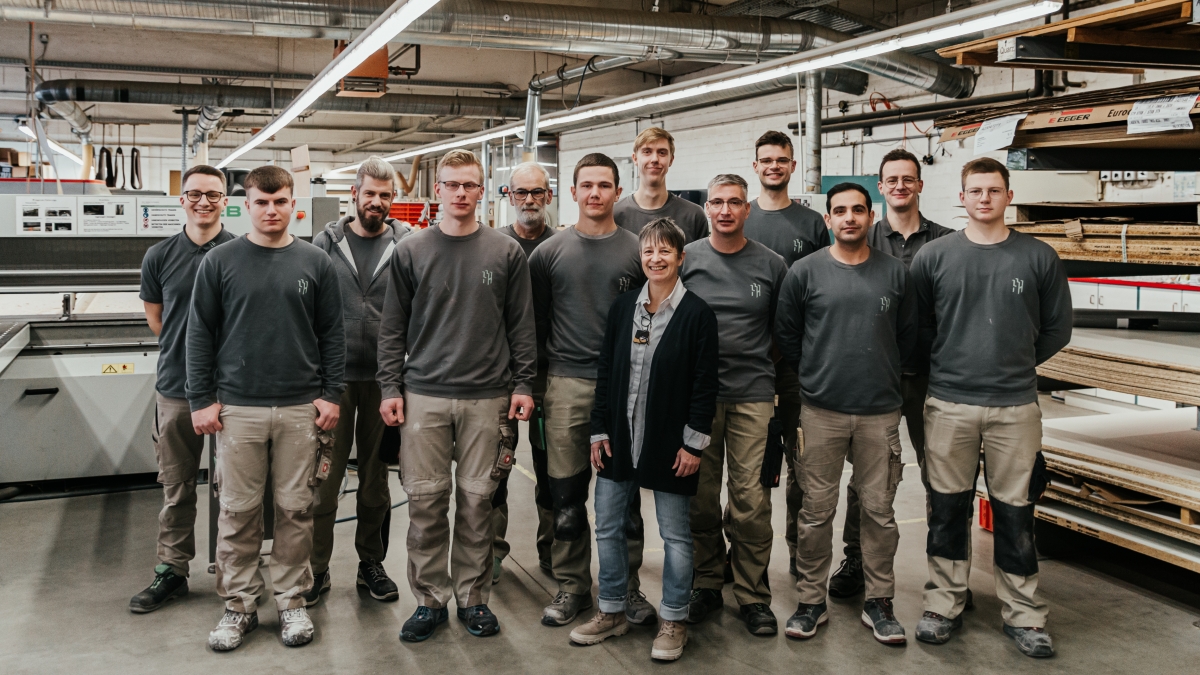Team der Tischlerei Horstmann