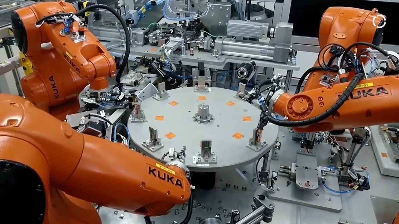 Automatisierte Elektronikproduktion
