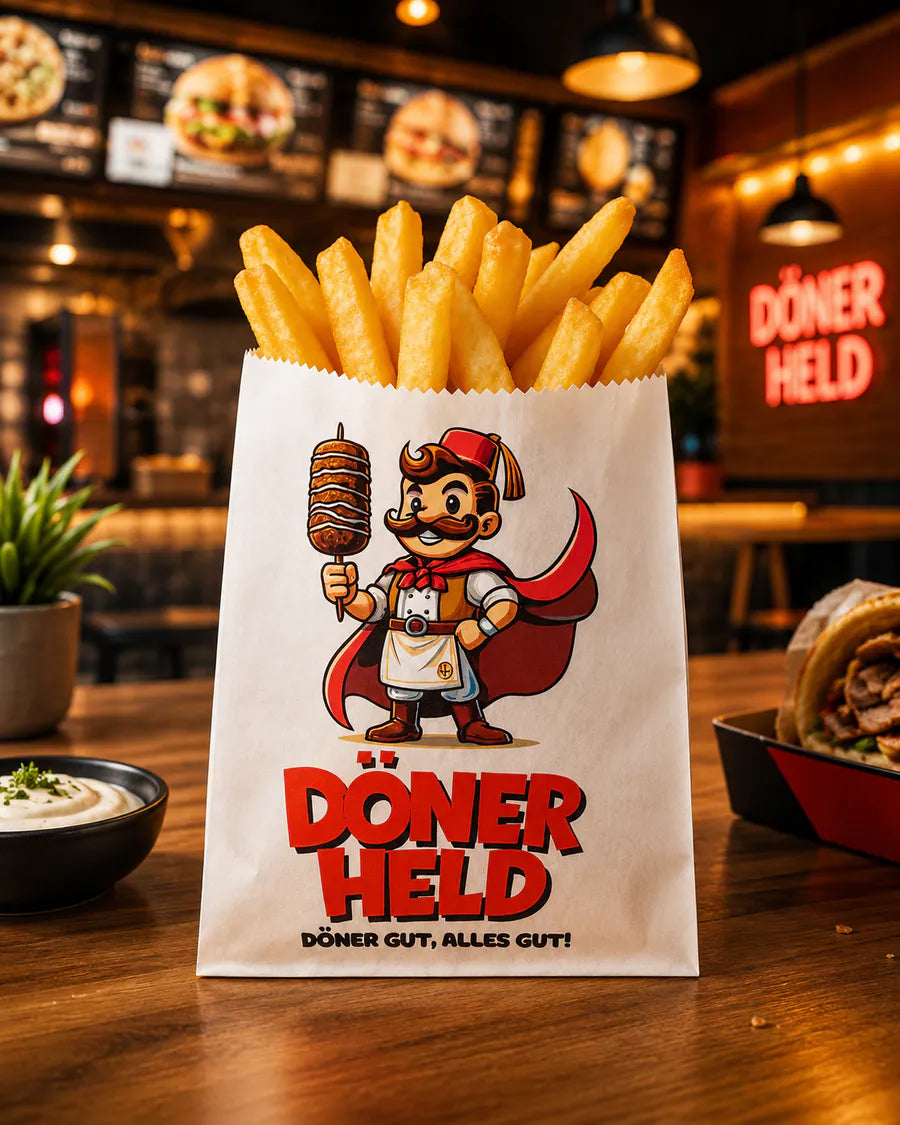 Döner Verpackung – individuell bedruckte Verpackung