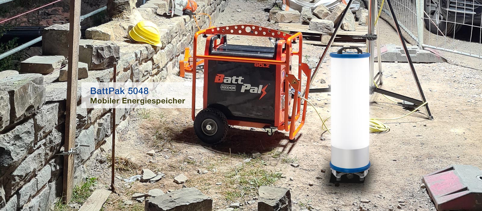 BattPak – mobiler Energiespeicher