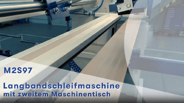 Langbandschleifmaschine Zweiband