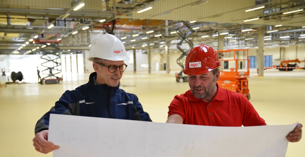 Montage einer Energieversorgungsanlage