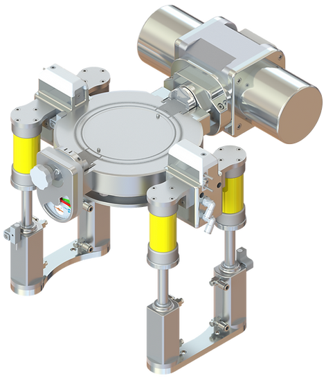 ZCV 150 Aktivklappe, pneumatisch mit Hub