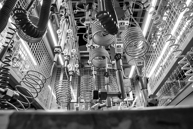 Spül- und Evakuierstation Fluorgas