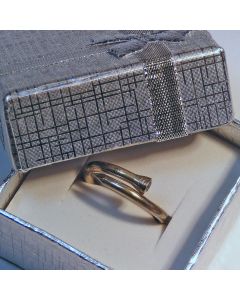 NagelRing aus 925er Sterling Silber