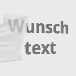 Klebeschriften und Klebebuchstaben