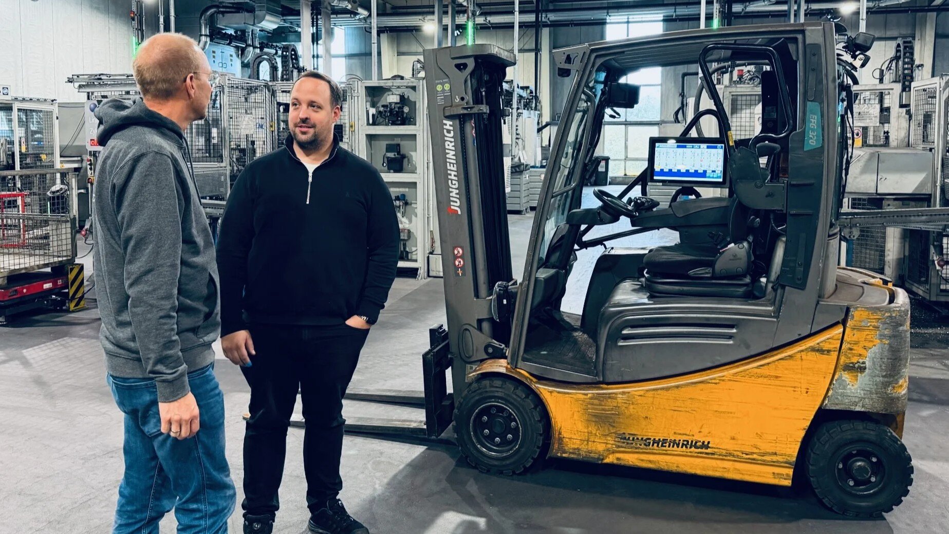 Industrielle Automatisierung im Einsatz
