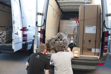 Endkontrolle vor der Auslieferung