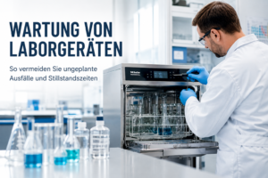 Wartung einer Laborspülmaschine