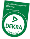 ISO 9001:2015-Zertifizierung (DEKRA)