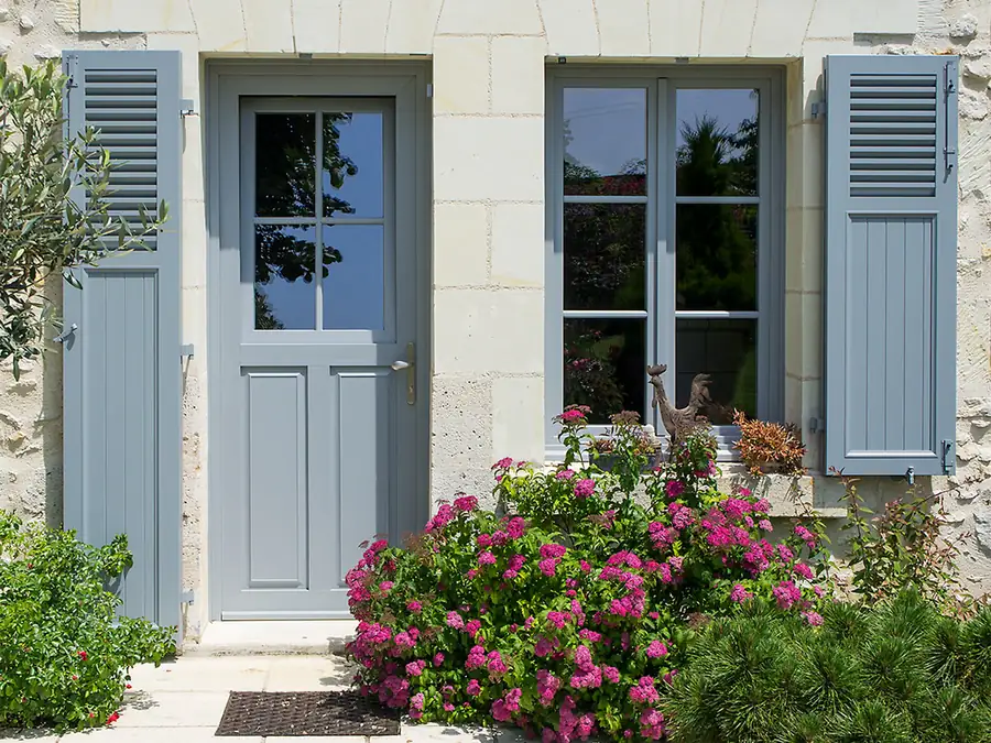 Aluminium window shutters