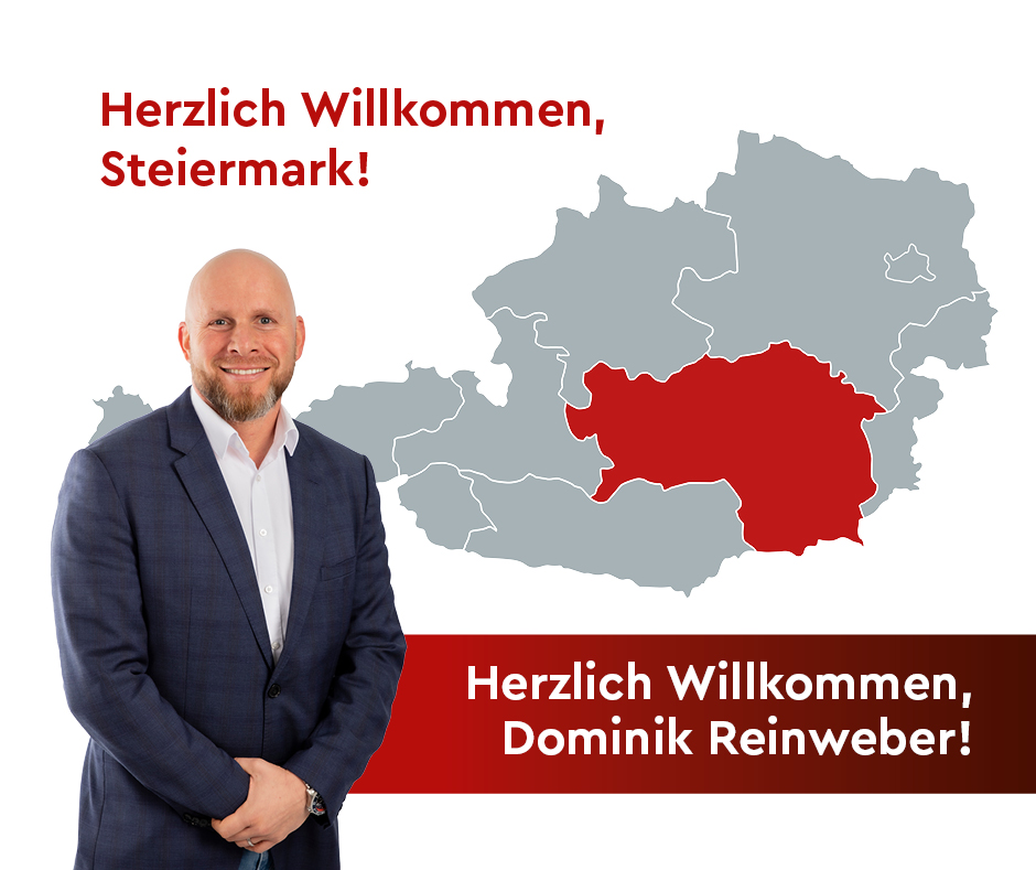 Außendienst-Expansion in die Steiermark