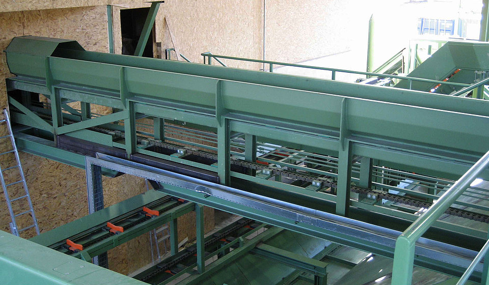 Sägewerkstechnik Anlage
