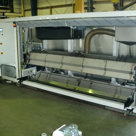 Grid roller washing system