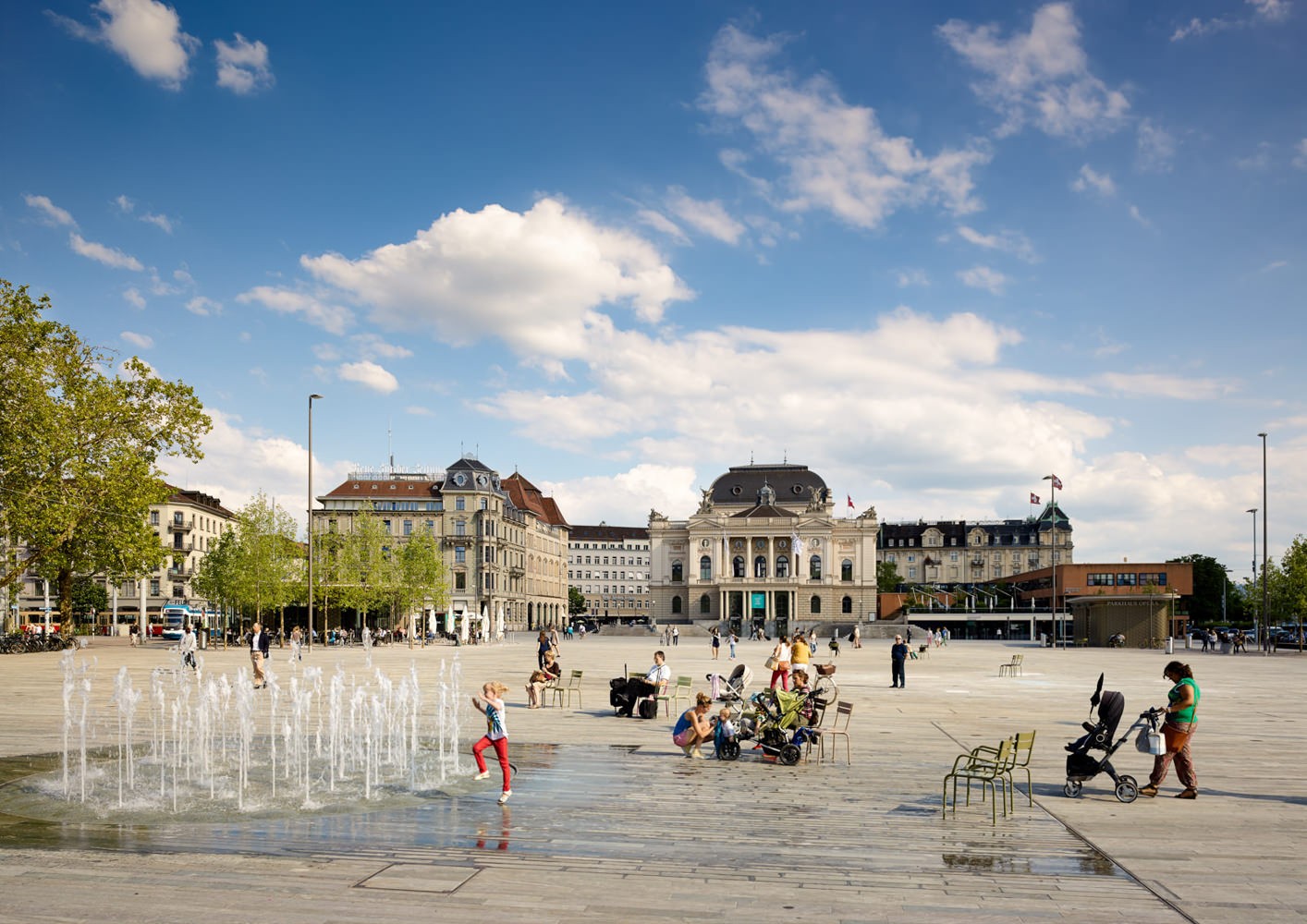 Europaallee Gustav-Guhl-Platz Zürich